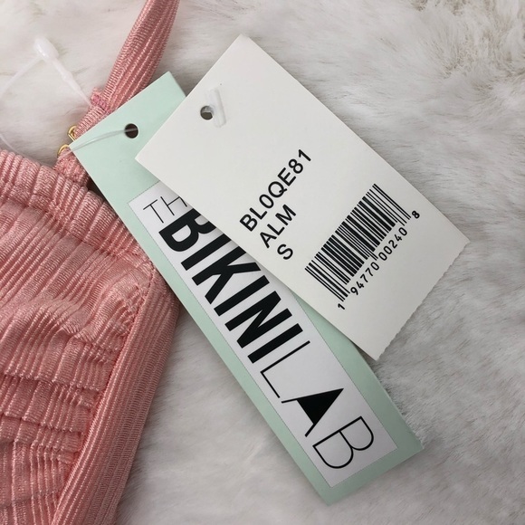 The Bikini Lab NWT Women's S Luster Bikini Top - Picture 8 of 10